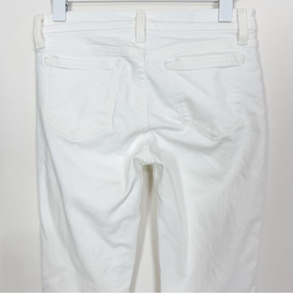 J. Crew 8” Toothpick Jean in White - Picture 7 of 9